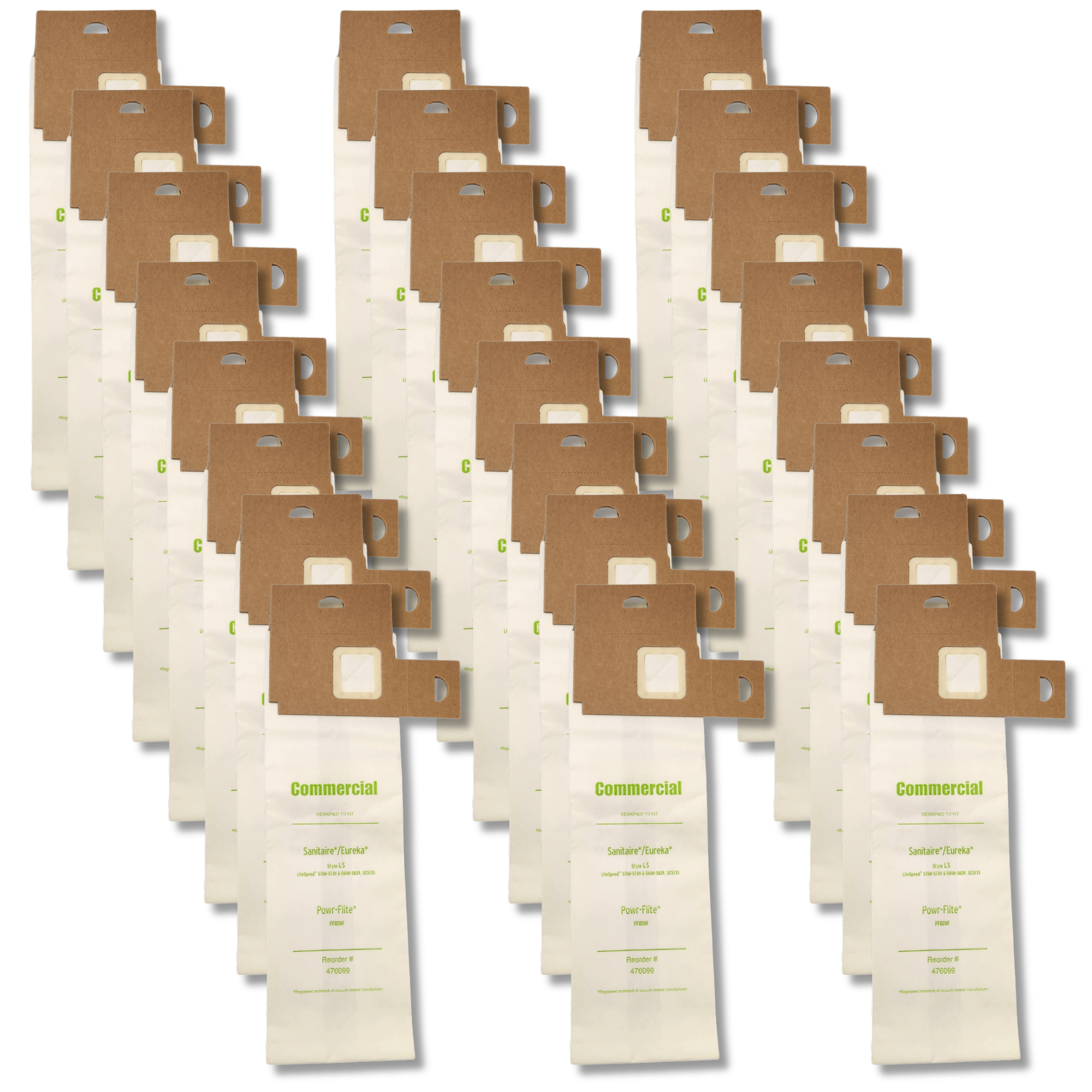 The Better Bundle 24-Pack Type LS Vacuum Bags Compatible with Eureka Sanitaire LS - VacBagsUSA